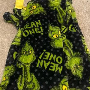 Flannel Grinch PJ Bottoms